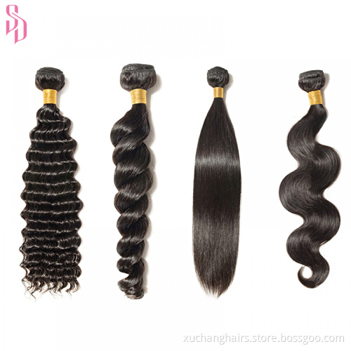 Wholesale Virgin Cuticle Aligned 100% remy cheap Human Hair bundle weft natural hair extension Hair bundles vendor